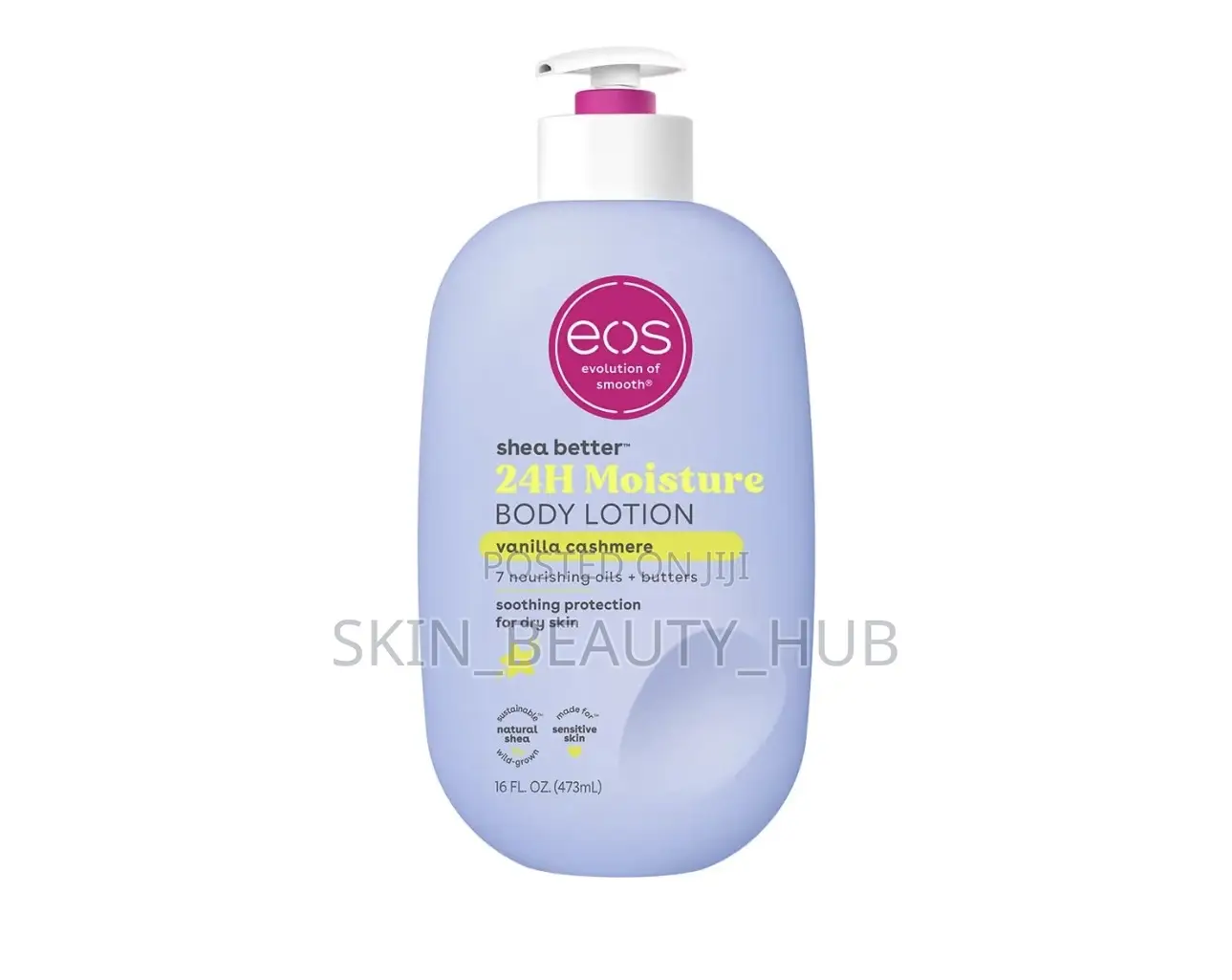 Eos Vanilla Cashmere Shea Better Body Lotion