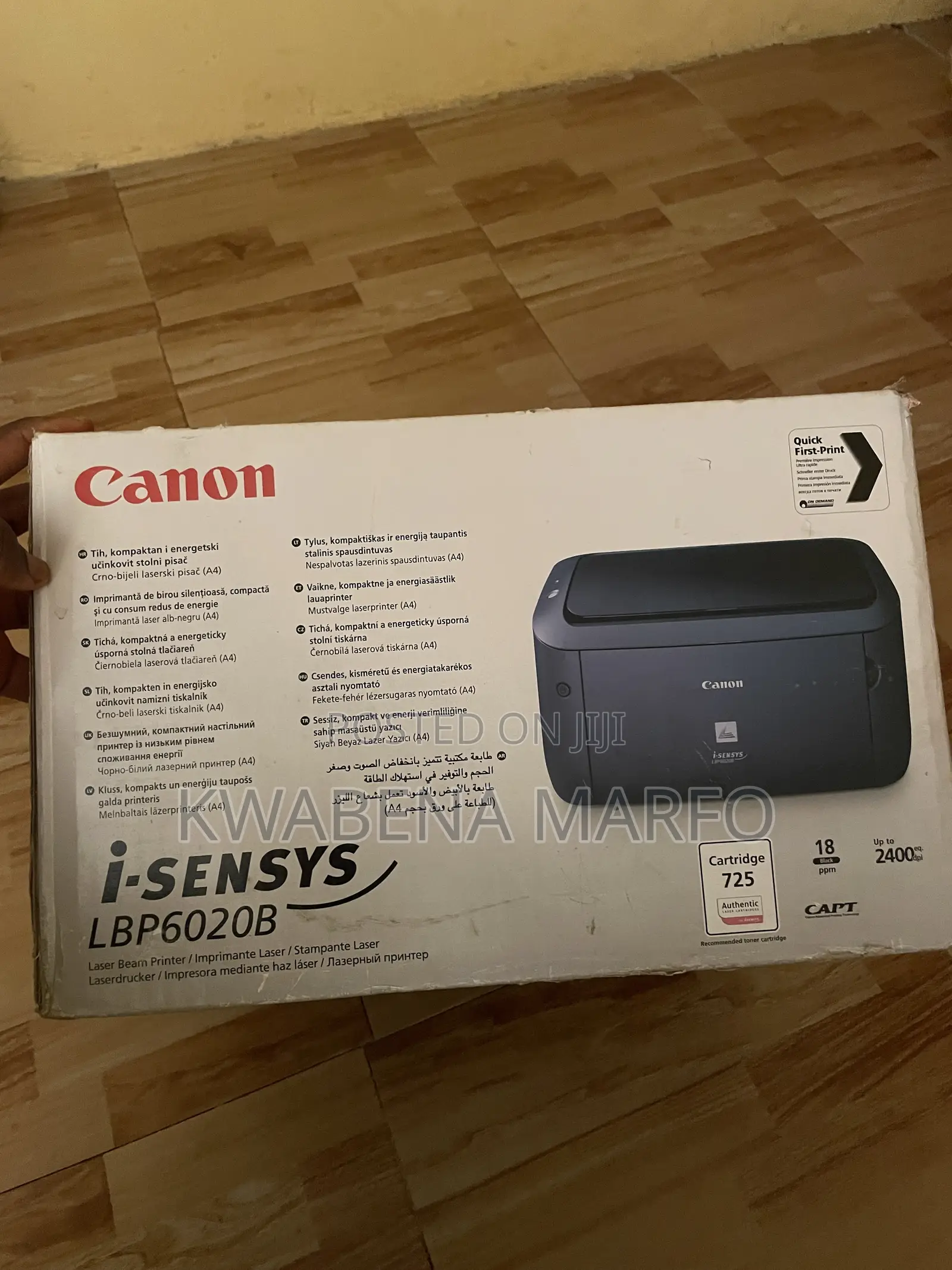 Brand New Canon I-Sensys Lbp6020b - Fast Compact Office Printer