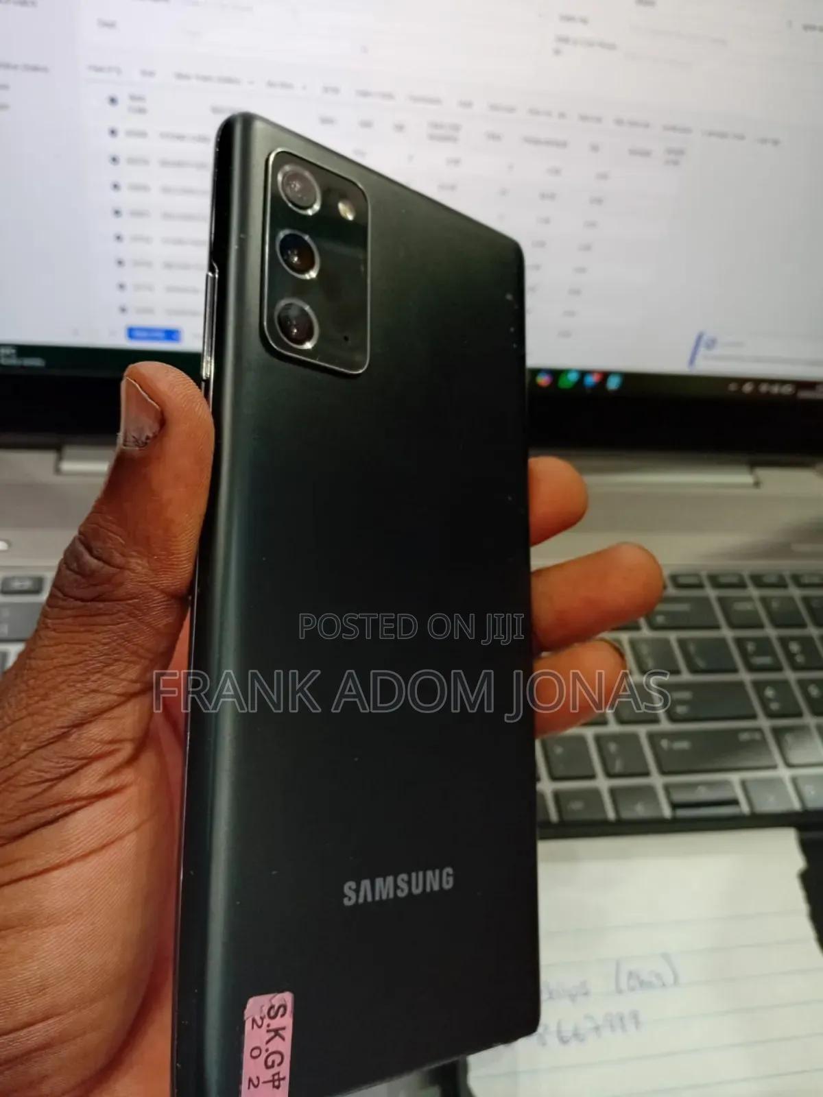 Samsung Galaxy Note 20 256 GB Black