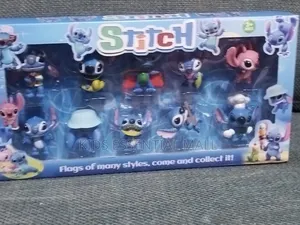 Stitch Cartoon Character Collectable Action Toys