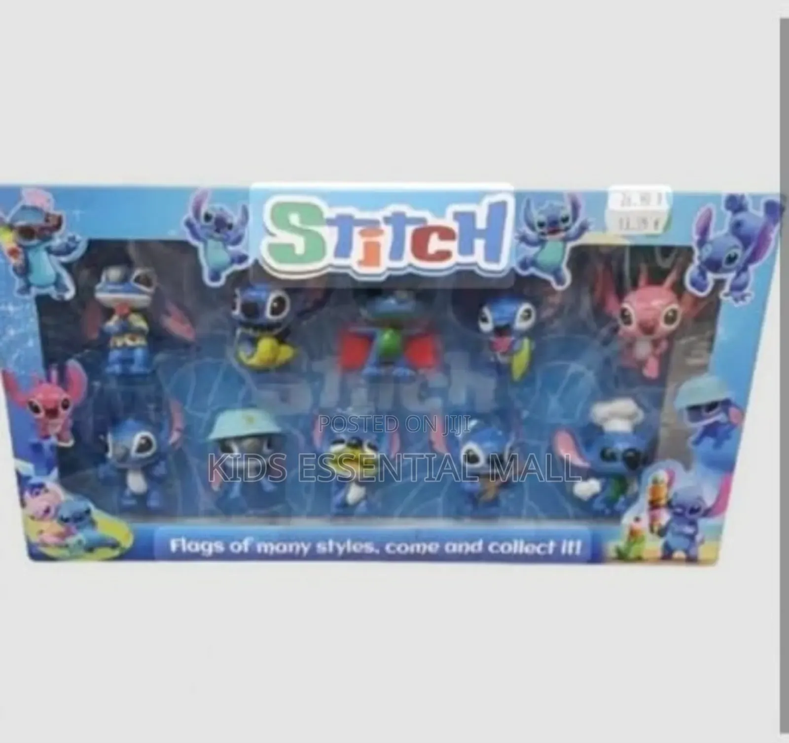 Stitch Cartoon Character Collectable Action Toys