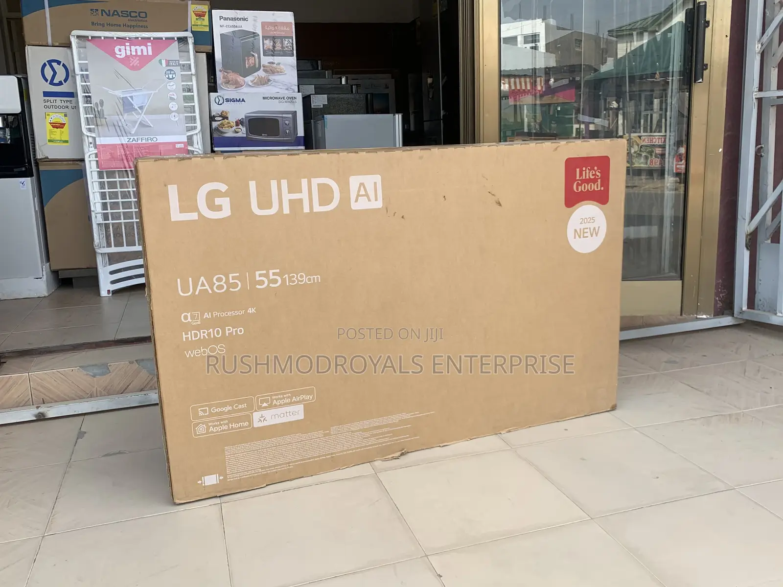 55 Inch LG Uhd Ai Ua85 Smart TV Ai Magic Remote Hdr10 Webos25