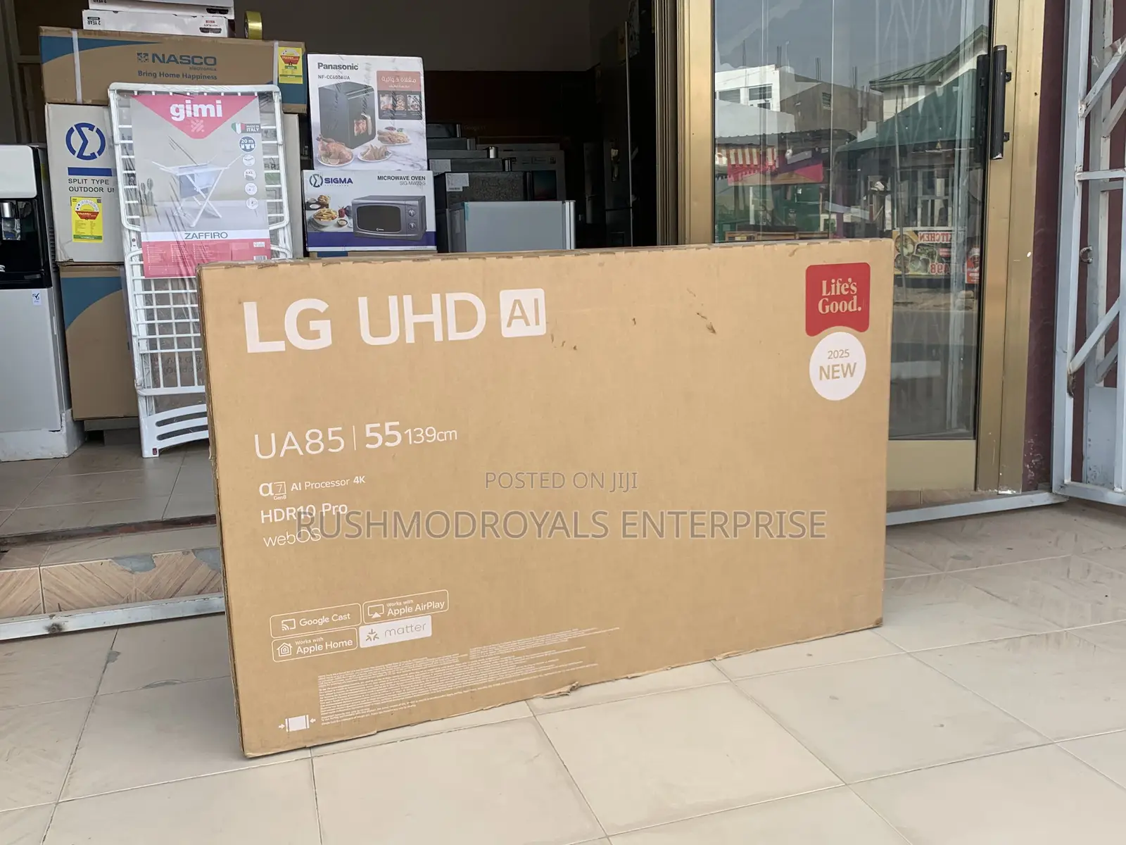 55 Inch LG Uhd Ai Ua85 Smart TV Ai Magic Remote Hdr10 Webos25