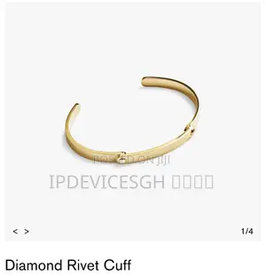 Shinola Diamond Pave Rivet Double Row Bracelet in Gold