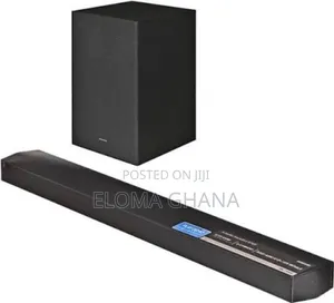 Black Finish Samsung (Hw-b750f) Is A 5.1 Channel Soundbar System