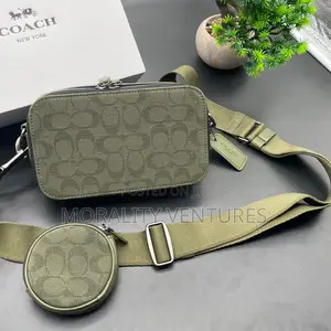 Coach Charter Slim Army Green Bag