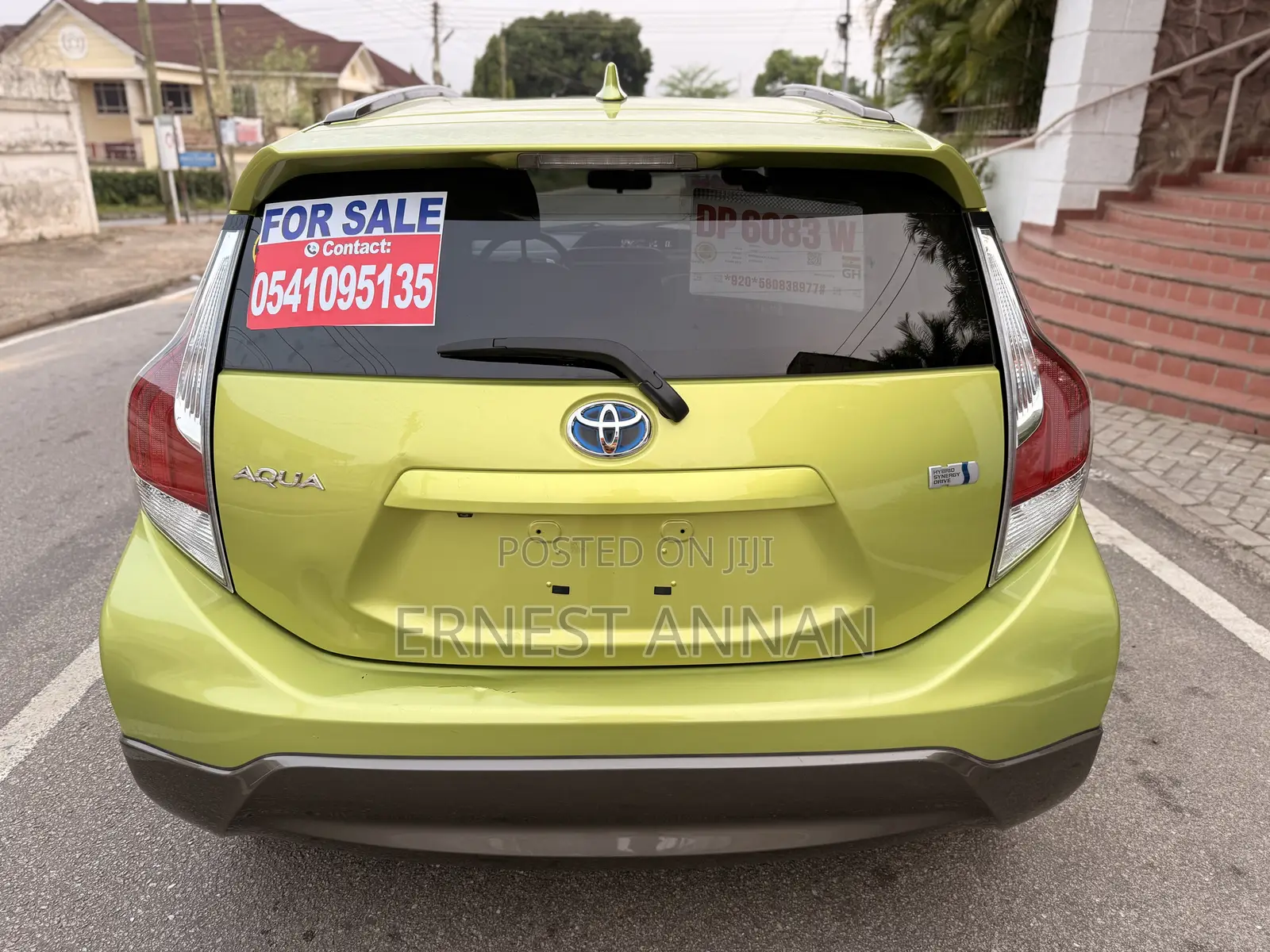 Toyota Aqua 2015 Green