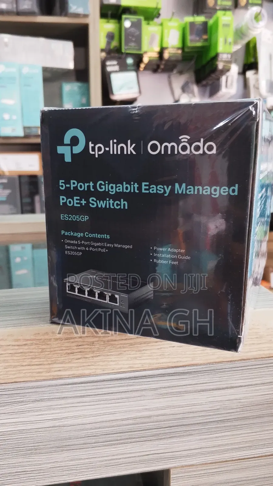 Tp Link 5-Port Gigabit Easy Managed Poe+ Switch (Es205gp)