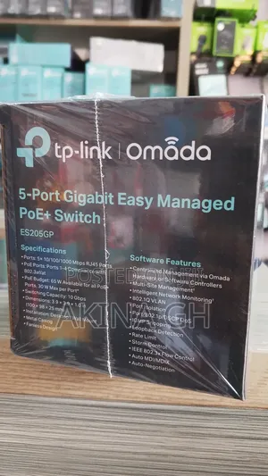 Tp Link 5-Port Gigabit Easy Managed Poe+ Switch (Es205gp)