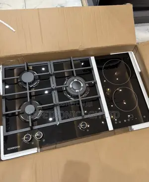 Perfect Best Kenwood 90cm 3 Gas 2 Electric Tempered Black Inbuilt Hob