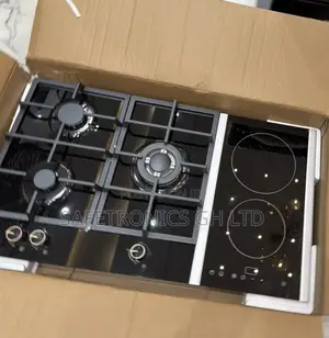 Choose New Kenwood 90cm 2 Electric With 3 Gas Tempered Inbuilt Hob