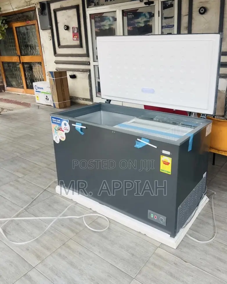 Lovely Nasco Nas 420 380liters Single Door Chest Freezer 