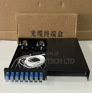 8-Port Fiber Odf With Sc Connector, 8port Fiber Patch Panel