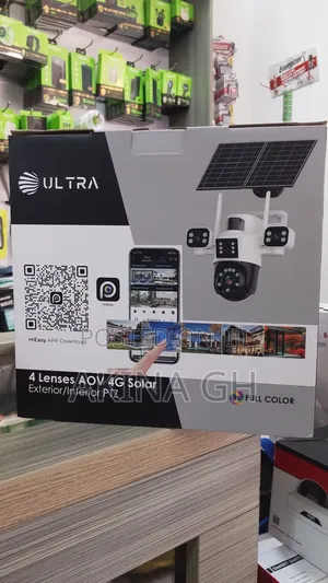 Ultra Aov 4g 4 Lens Solar PTZ Exterior and Interior Camera