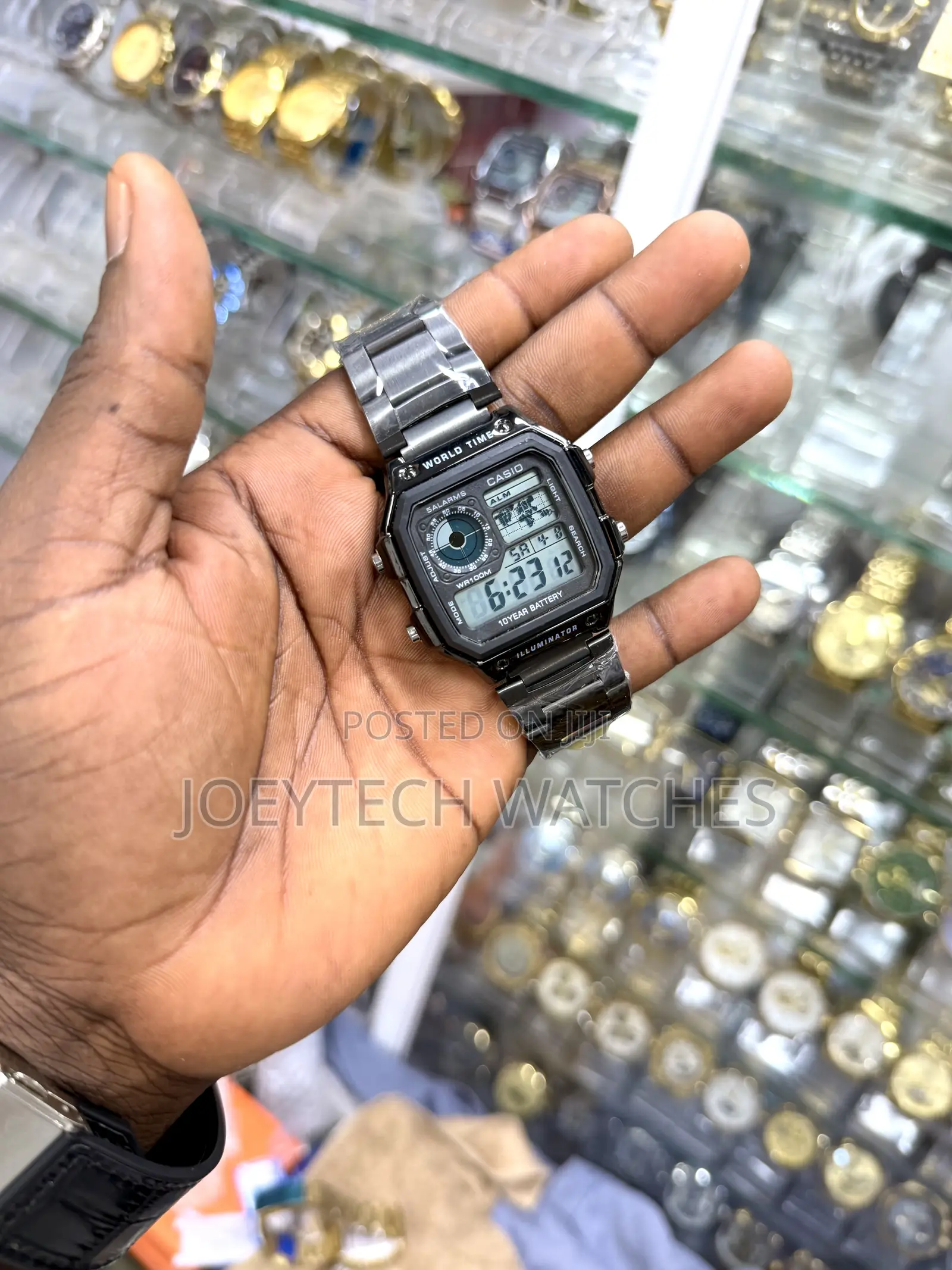 Casio World Time Chain Watch