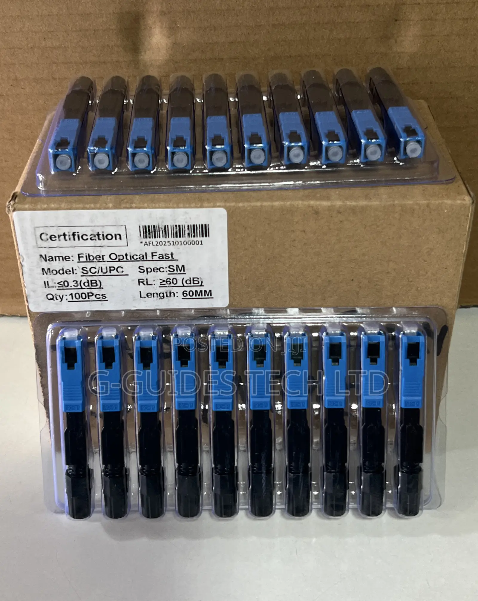 Sc/Upc Single Mode Fiber Optic Fast Connectors, Sc/Upc Fast Connector
