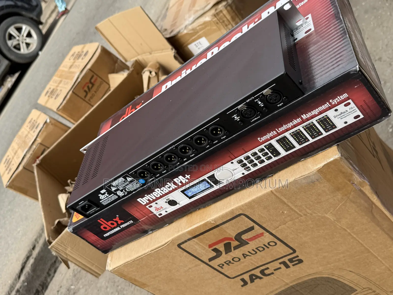 Dbx Driverack Pa+, A Complete Loudspeaker  Management System