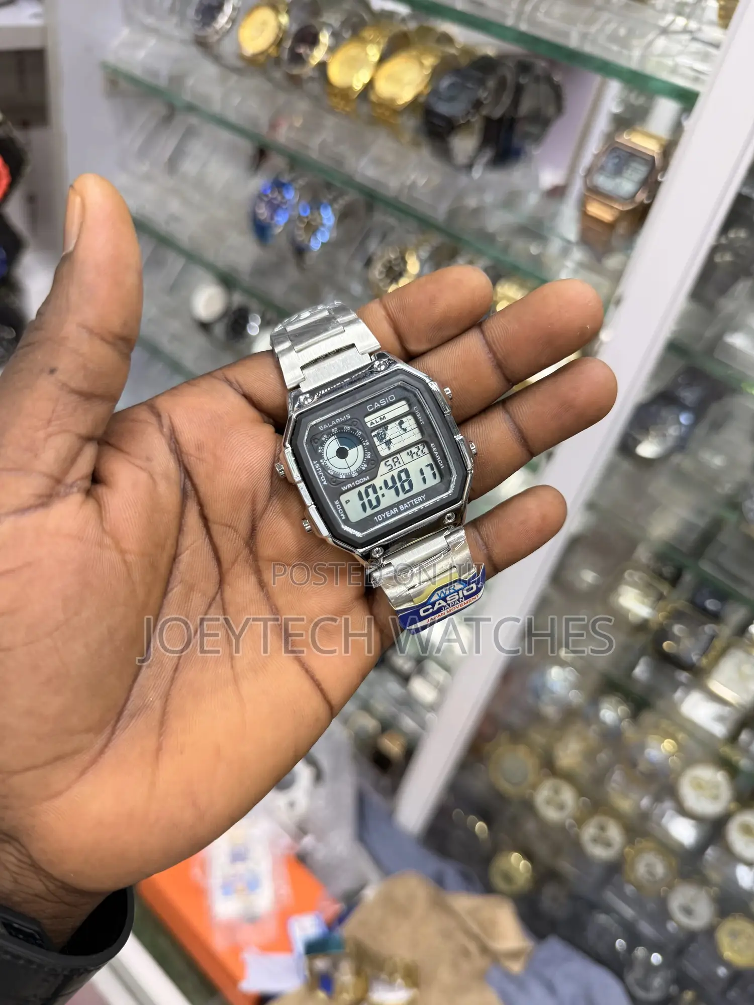 Casio World Time Chain Watch