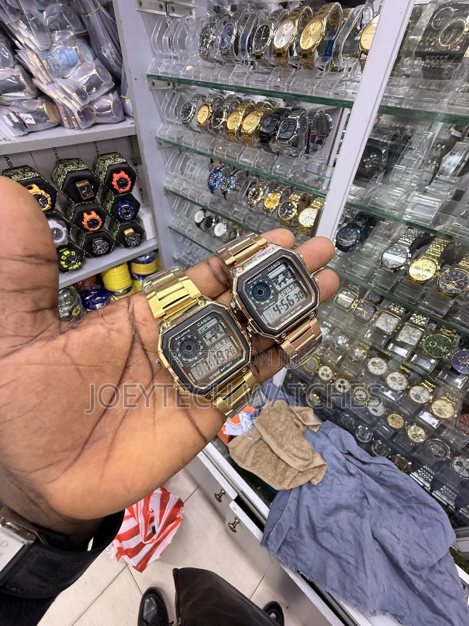 Casio World Time Chain Watch