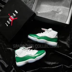 Air Jordan 11 White and Green