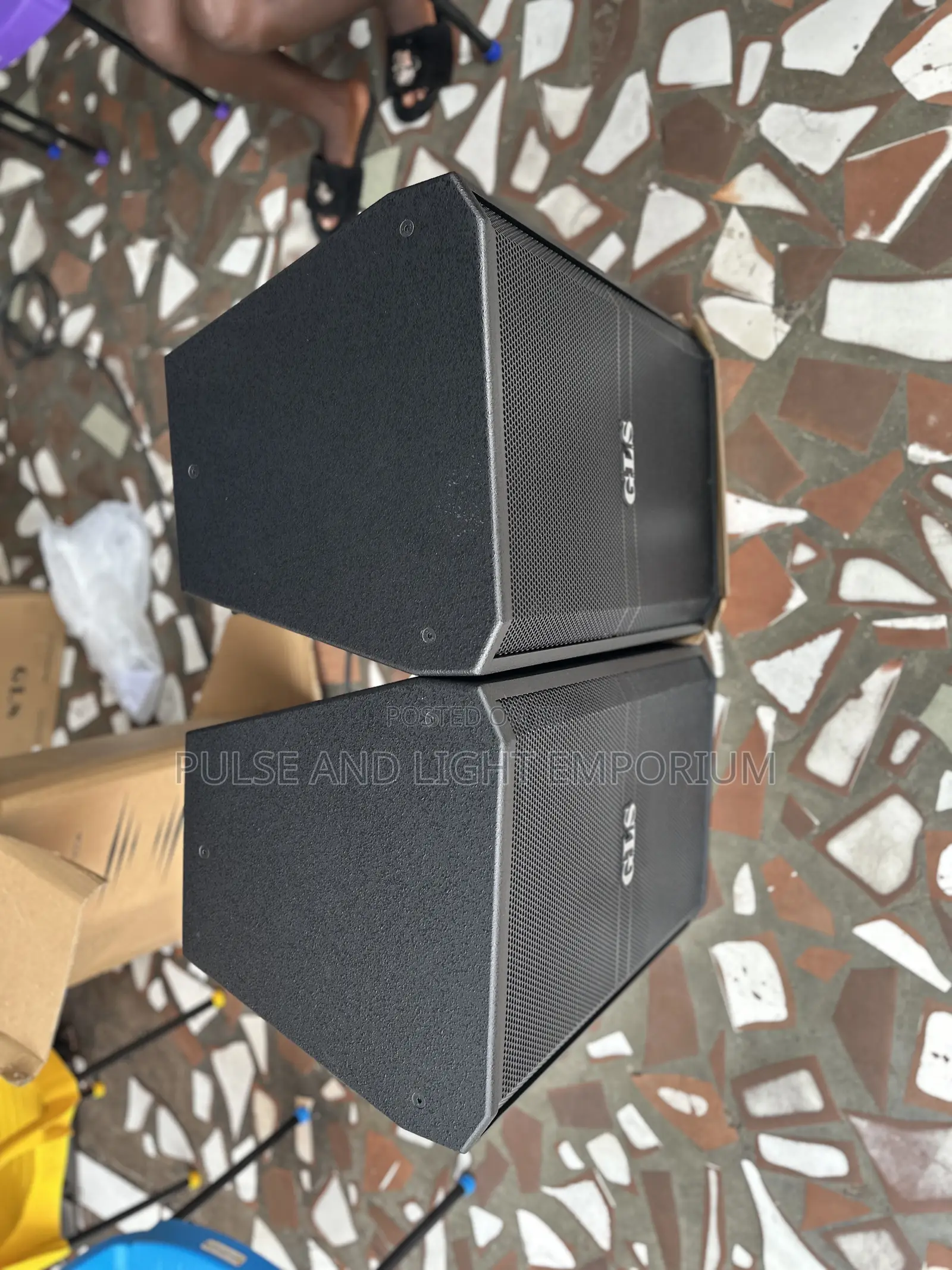 A Pair Of Gls Professional Loudspeakers(Short Range)