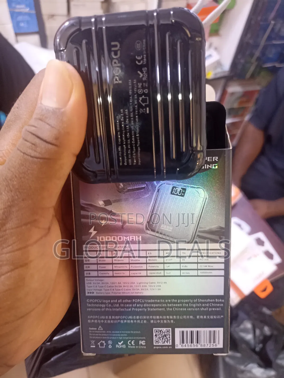 22.5watts Original Fast Charging Mini Powerbank