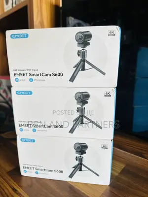 Emeet S600 4k Webcam With Tripod Stand