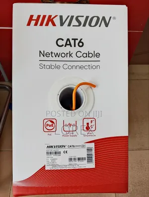 Hikvision Cat6 Utp Network Cable 305m Ds-1ln6uzc0 Solid Pure Copper,