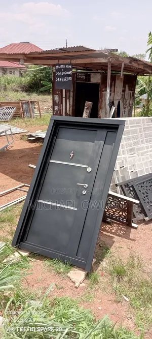Ghana Made Metal Door, Knust
