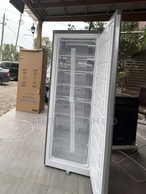 Quality Upright Nasco 242 Liters (Nasd1-33) Grey Standing Freezer