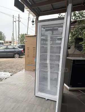 Perfect Nasco Grey Upright 242 Liters (Nasd1-33) Standing Freezer