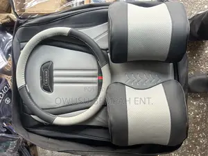 4-d Black & Grey Seat Covers