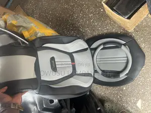 4-d Black & Grey Seat Covers