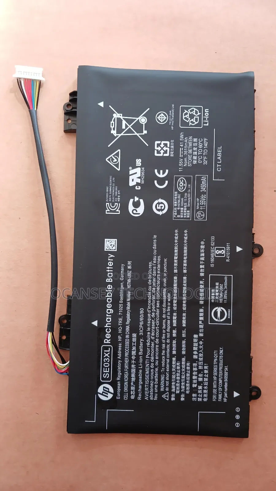 Original Hp Se03xl Battery For Hp Pavilion 14-al000 14-al125tx 1