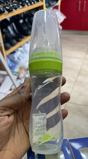Baby Silicone Spoon Feeder Bottle
