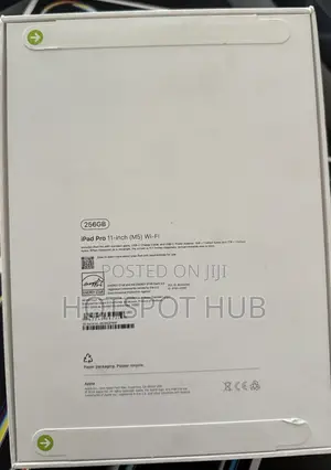 New Apple iPad Pro 11 (2025) 256 GB Black