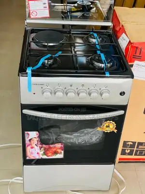Gas Stove 3 Gas 1 Electric Volcano