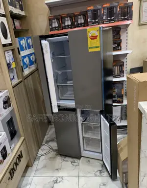 Order Premium 4 Doors Nasco Grey Nasf2-400 Side by Side Fridge