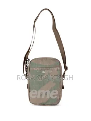 Supreme Camouflage-Pattern Shoulder Bag