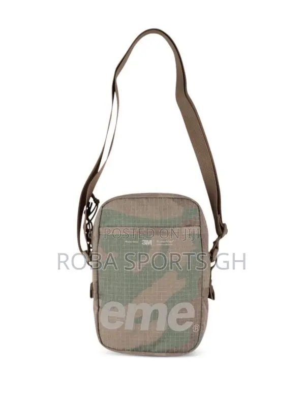 Supreme Camouflage-Pattern Shoulder Bag