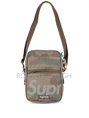 Supreme Camouflage-Pattern Shoulder Bag