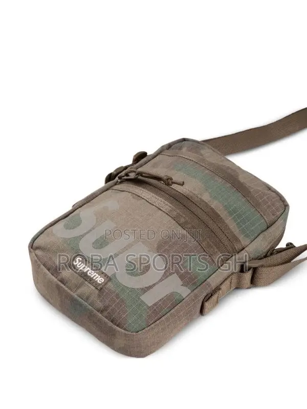 Supreme Camouflage-Pattern Shoulder Bag