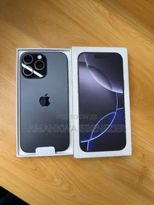 New Apple iPhone 16 Pro Max 256 GB Black