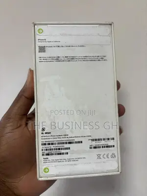 New Apple iPhone 15 128 GB Black