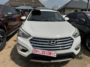Hyundai Santa Fe 2014 White