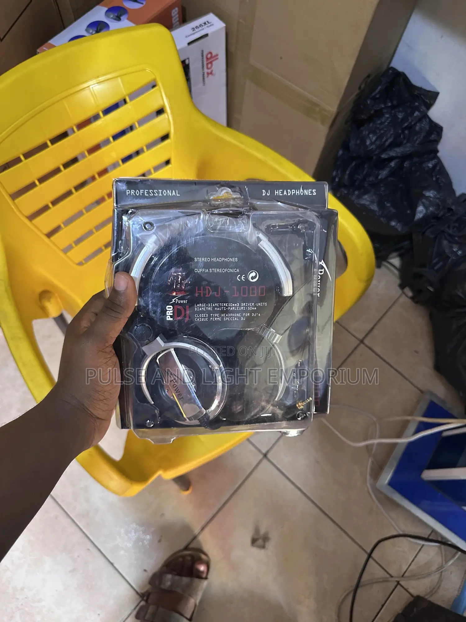 Power Hdj-1000 Professional Dj Headphones