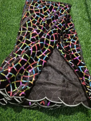Multicoloured Exquisite Sequin Lace