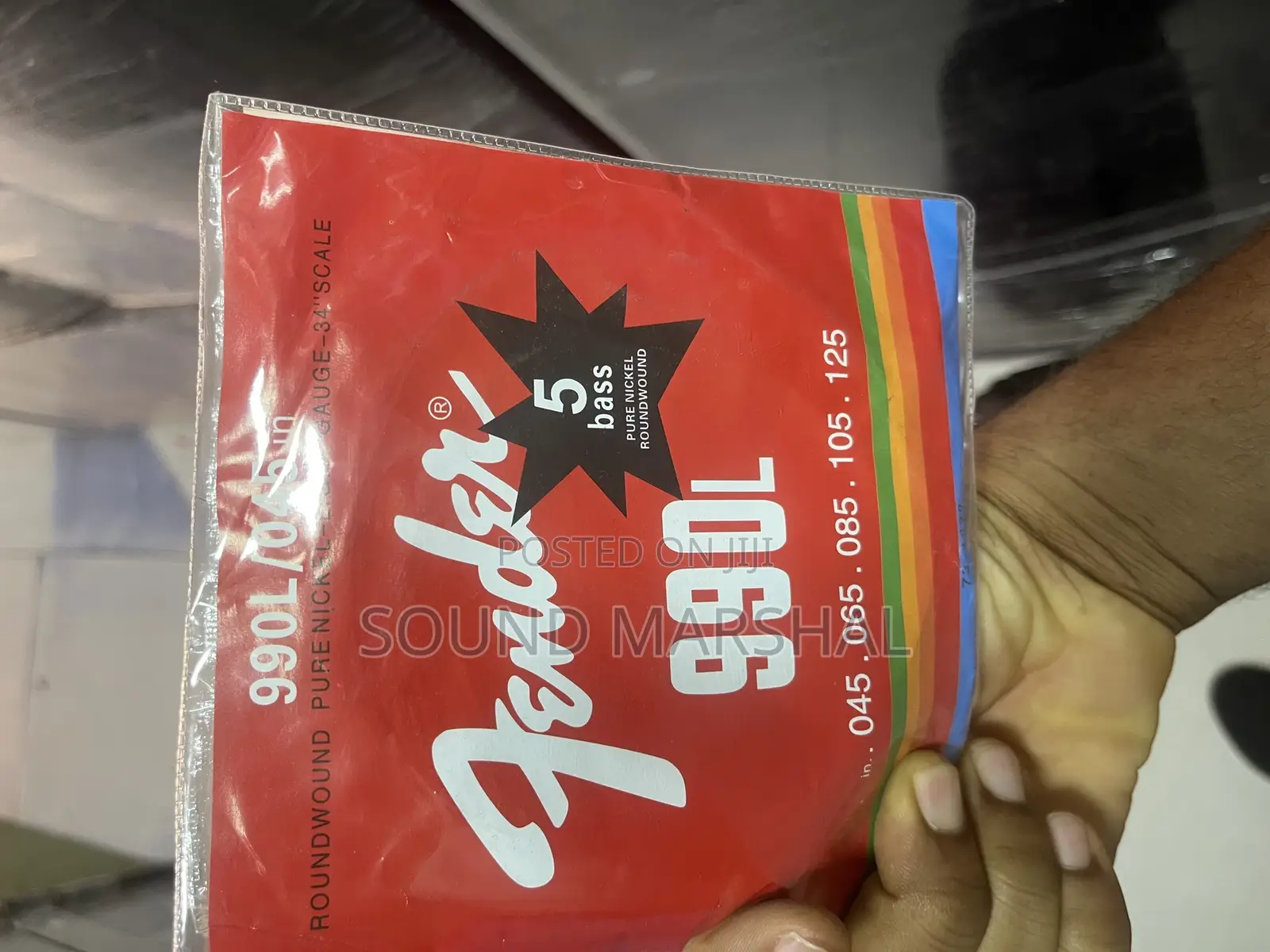Fender 990l 5-String Bass Guitar Strings (45–125)