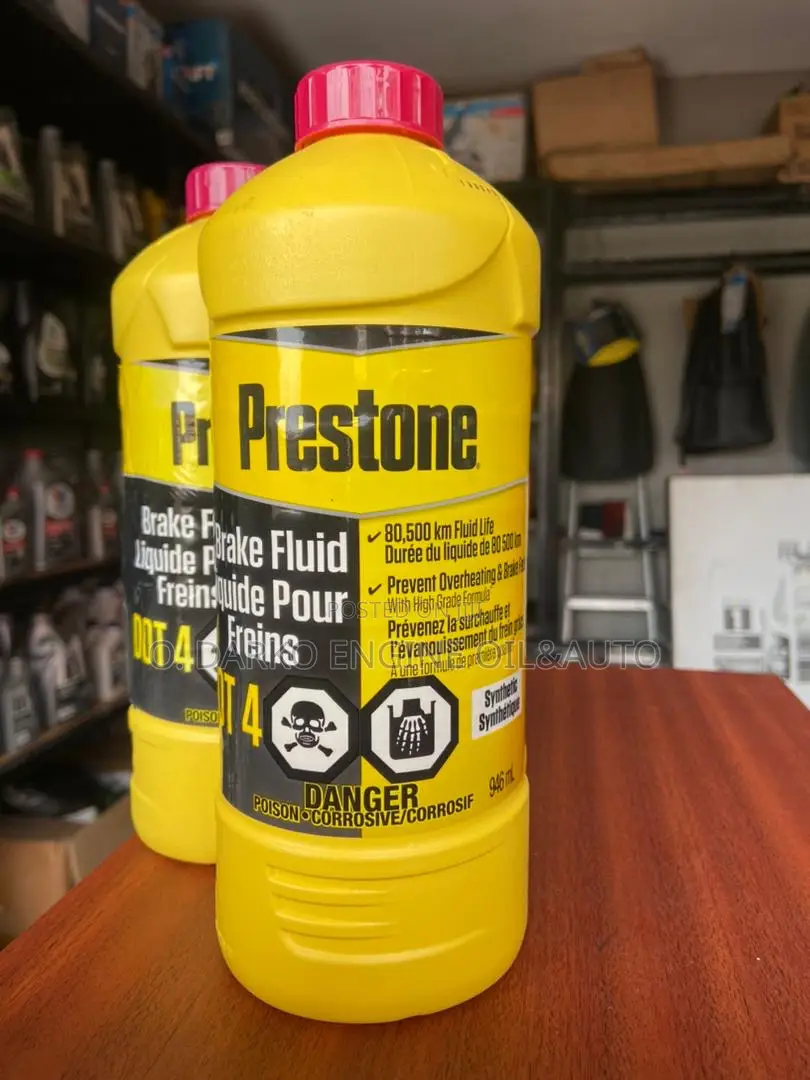 Prestone Brake Fluid 946ml Dot 4 (From Canada)