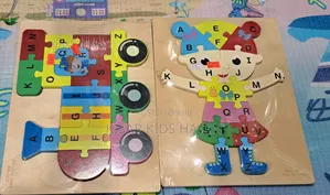 Wooden Puzzle Alphabet for Kids 1 to 3 Years ( Price for 1)